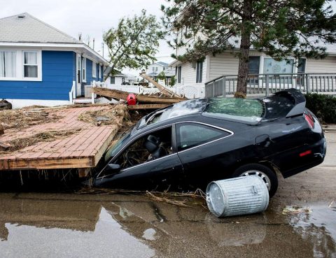 Galveston Hurricane Damage