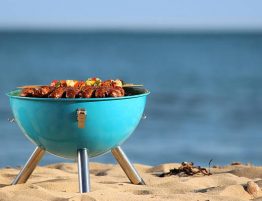 A BBQ on Galveston Beaches